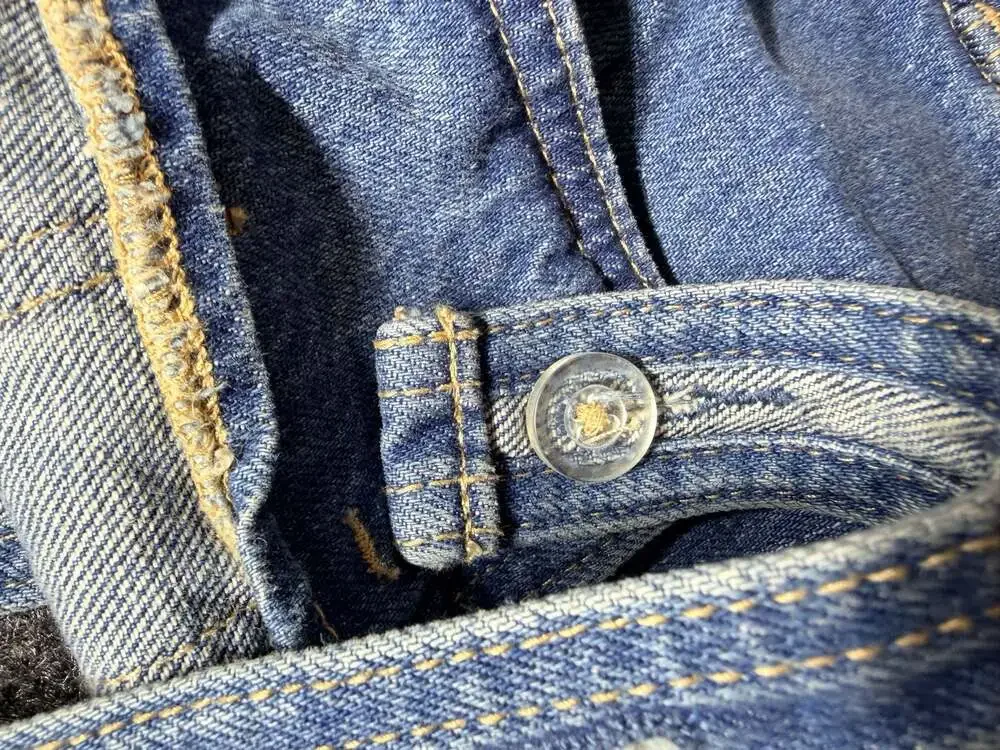 Old Navy Denim Overalls with Distressed Details Youth L(10-12)